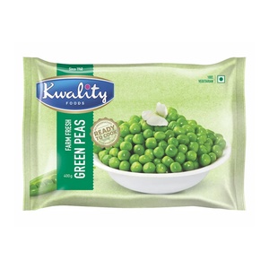 KWALITY GREEN PEAS 400GM