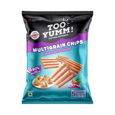 TOO YUMM DAHI PAPDI CHAAT MULTIGRAIN CHIPS 70GM