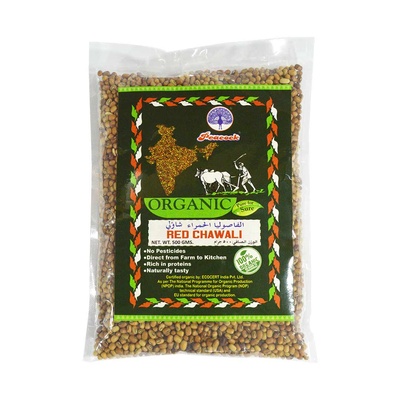 ORGANIC RED CHAWALI 500GM