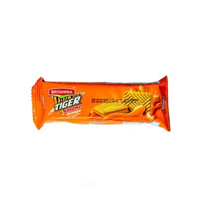 BRITANNIA TIGER KREEMZ ORANGE DOUBLE GT 90GM