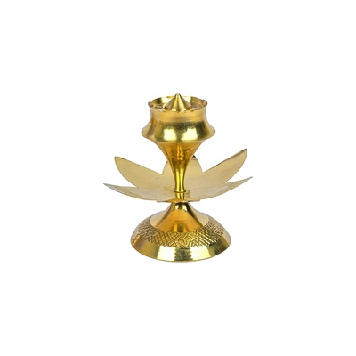 BRASS KAMAL AGARBATTI STAND