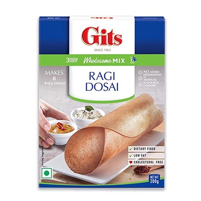 GITS RAGI DOSAI MIX 200 GRM