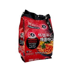 CHINGS KOREAN RAMEN HOT AND SPICY MULTI PACK OF 4 X 112 GM