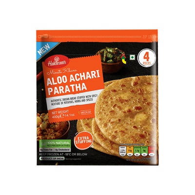 HALDIRAMS ALOO ACHARI PARATHA 400GM
