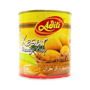 ADITI KESAR MANGO PULP SWTD 850 GM