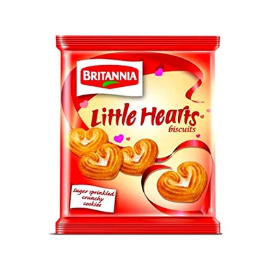 BRITANNIA LITTLE HEARTS 50.5 GM