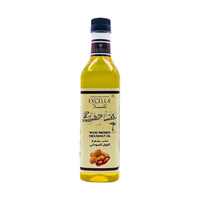 EXCELLA WOOD PRESSED GROUNDNUT OIL 1 LTR