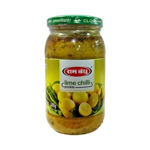 RAM BANDHU LIME CHILLI PICKLE 400 GM