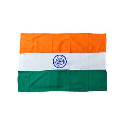 INDIA FLAG COTTON (32 X 48 )