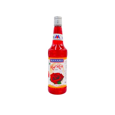 MANAMA RED ROSE SRYUP 750 ML
