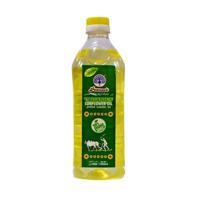 ORGANIC SUNFLOWER OIL 1 LTR