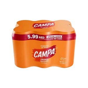 CAMPA ORANGE 240 ML X 6 PROMO PACK