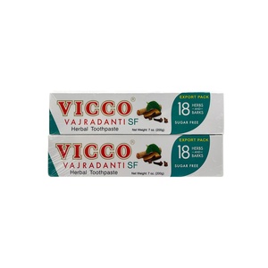 VICCO HERBAL TOOTHPASTE SF 200GX2