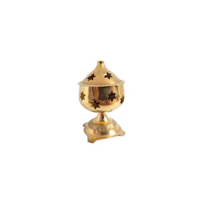 BRASS JALI DIVA SMALL