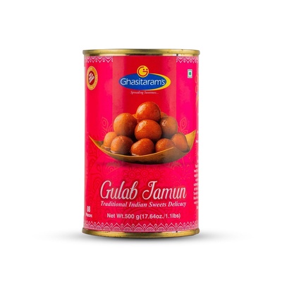 GHASITARAMS GULAB JAMUN 500 GM