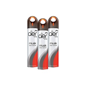 GODREJ AER SPRAY MUSK AFTER SMOKE 3X300 ML