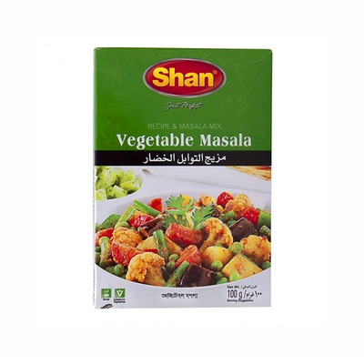 SHAN MIX VEG CURRY MASALA 100 GM