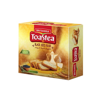 BRITANNIA BLACK SEED RUSK 375 GM