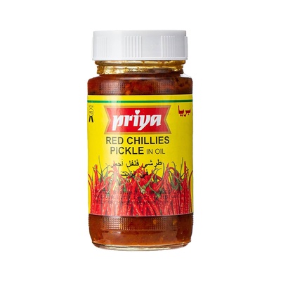 PRIYA RED CHILLIES PICKLE 300G