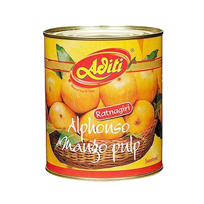 ADITI ALPHONSO MANGO PULP SWTN 850G