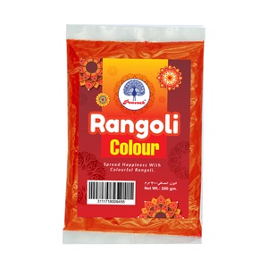 RANGOLI MIX COLOUR ORANGE 200GM
