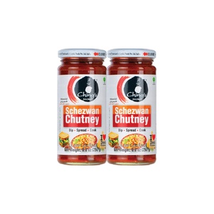CHINGS SCHEZWAN CHUTNEY 250GM TWIN PACK