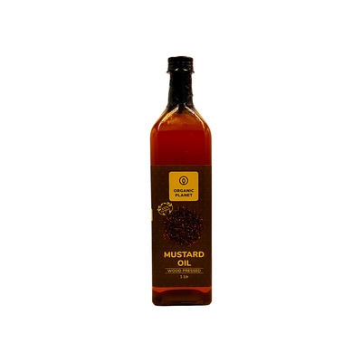 ORGANIC PLANET ORGANIC MUSTARD OIL 1 LTR