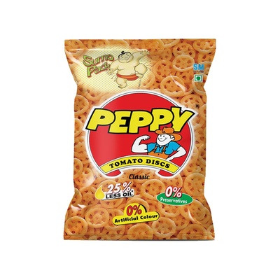 PEPPY TOMATO DISCS 60 GM