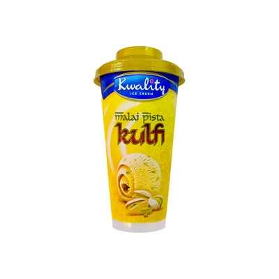 KWALITY MALAI PISTA KULFI CONE 110M