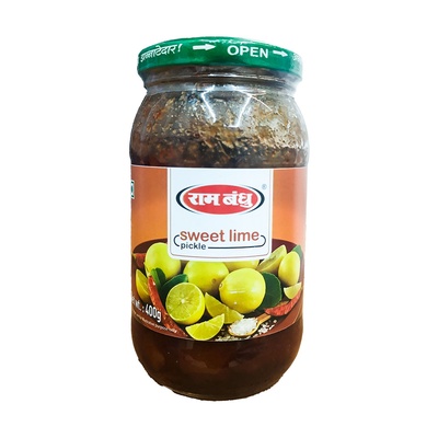RAM BANDHU SWEET LIME PICKLE 400 GM