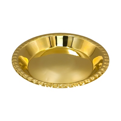 BRASS EXPORT THALI N0.7