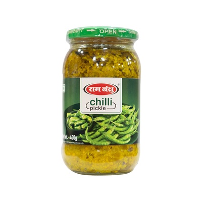 RAM BANDHU CHILLI PICKLE 400 GM