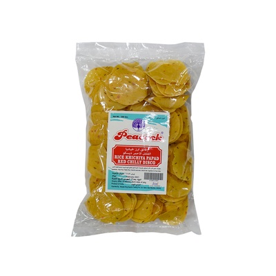 PCK RICE KHICHIYA PAPAD RED CHILLY DISCO 200GM