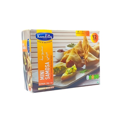KWALITY MINI SAMOSA 360GM - 12 PCS