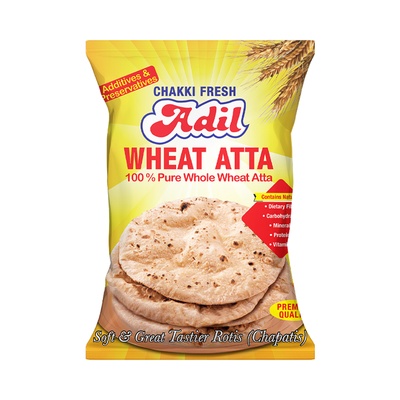 PCK ADIL WHEAT CHAKKI FRESH ATTA 5KG