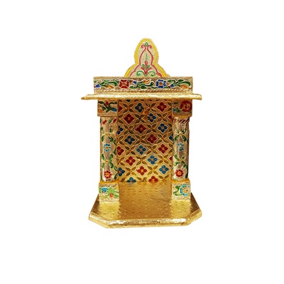 MANDIR GOLDEN MEENAKARI 6