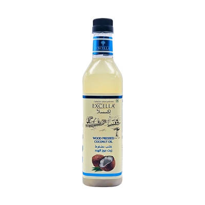 EXCELLA WOOD PRESSED COCONUT OIL 1 LTR