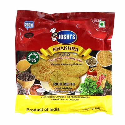 JOSHIS KHAKHRA RICH METHI 200G
