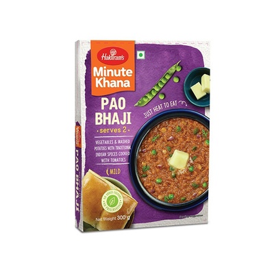 HALDIRAMS MINUTE KHANA 300G-AMCHI PAO BHAJI