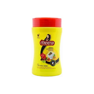 MEERA HERBAL HAIRWASH PWD 120G