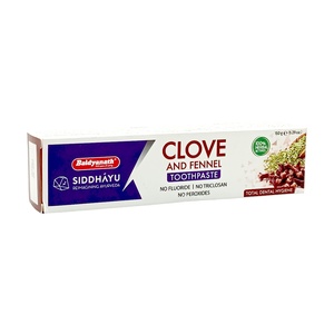 SIDDHAYU CLOVE & FENNEL TOOTHPASTE 150GM