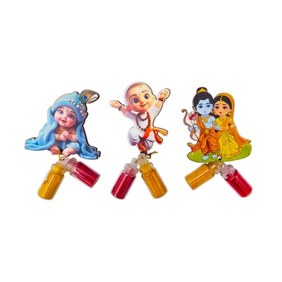 HALDI KUMKUM MINI DECOR BOTTLES
