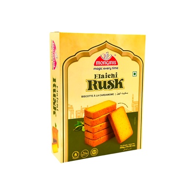 MONGINIS ELAICHI RUSK 300 GMS