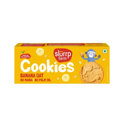 SLURRP FARM COOKIES BANANA OAT 88GM