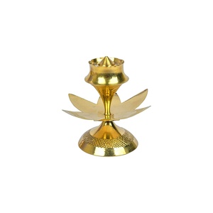 BRASS KAMAL AGARBATTI STAND