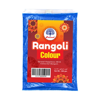 RANGOLI MIX COLOUR BLUE 200GM