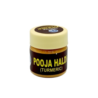 PEACOCK POOJA HALDI(TURMERIC) 30GM