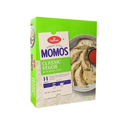 HALDIRAMS CLASSIC VEGGIE MOMOS 350GM