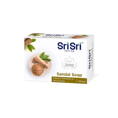 SRI SRI SANDAL SOAP 100GM