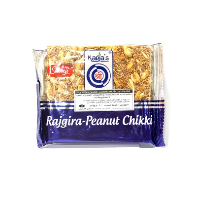 SHREEJI RAJGIRA PEANUT CHIKKI 90GM